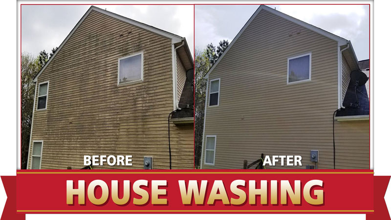 Exterior House Washing Services Dallas TX