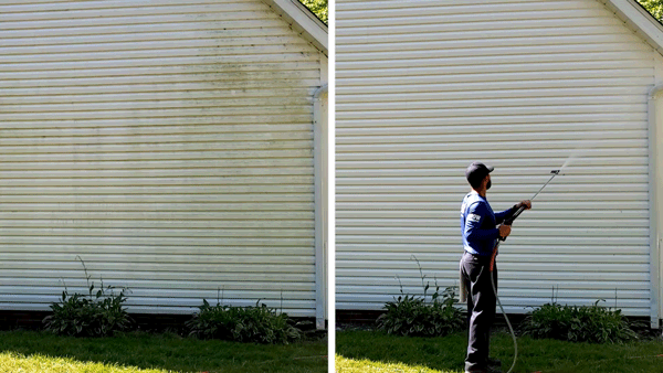 Exterior House Washing Services in Dallas